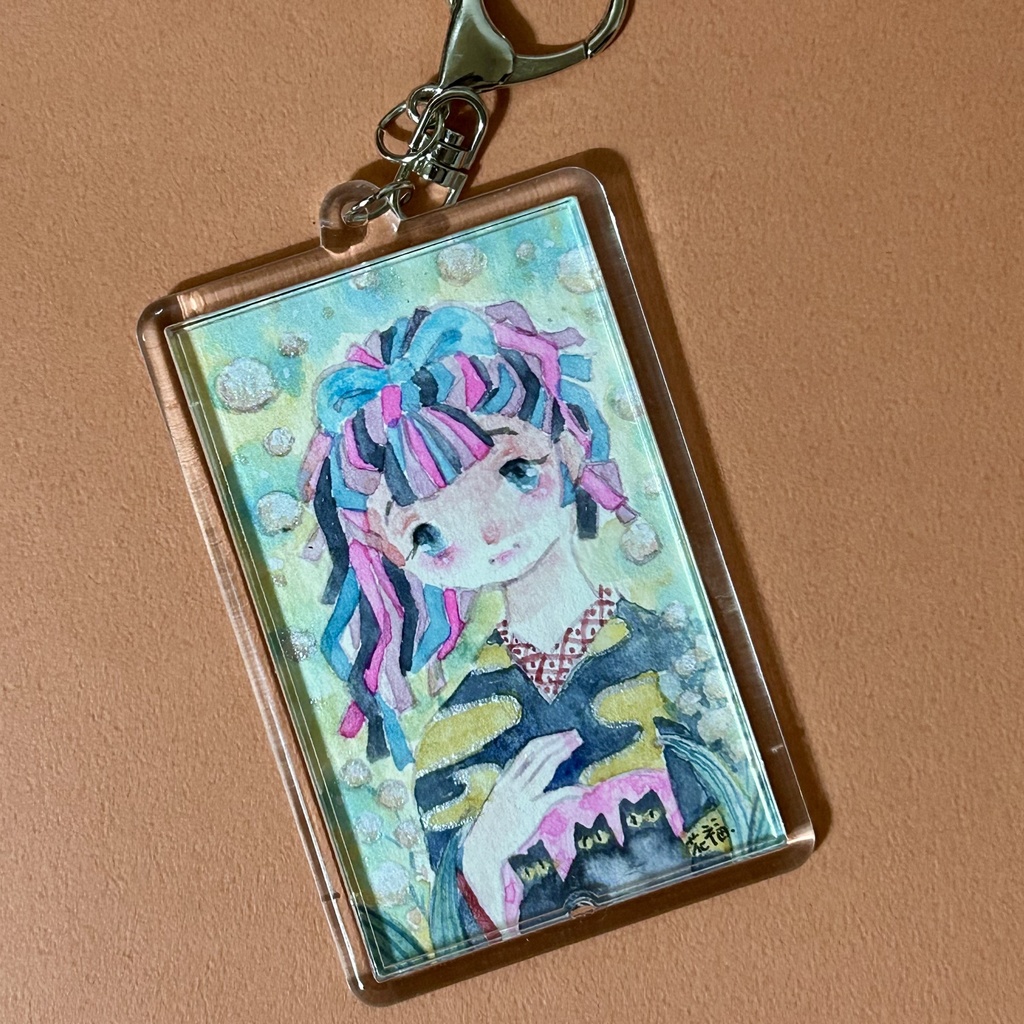 原画キーホルダー チェキサイズ