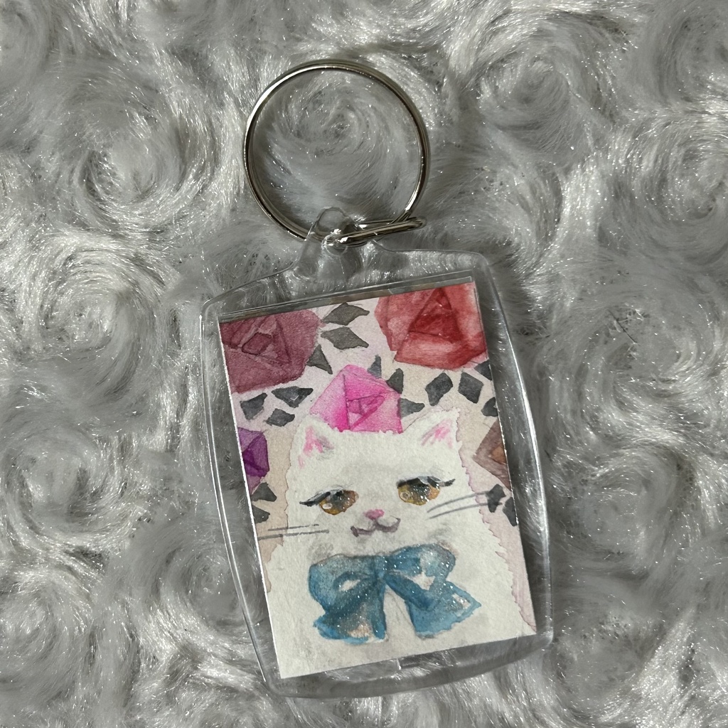 原画キーホルダー 四角 3種