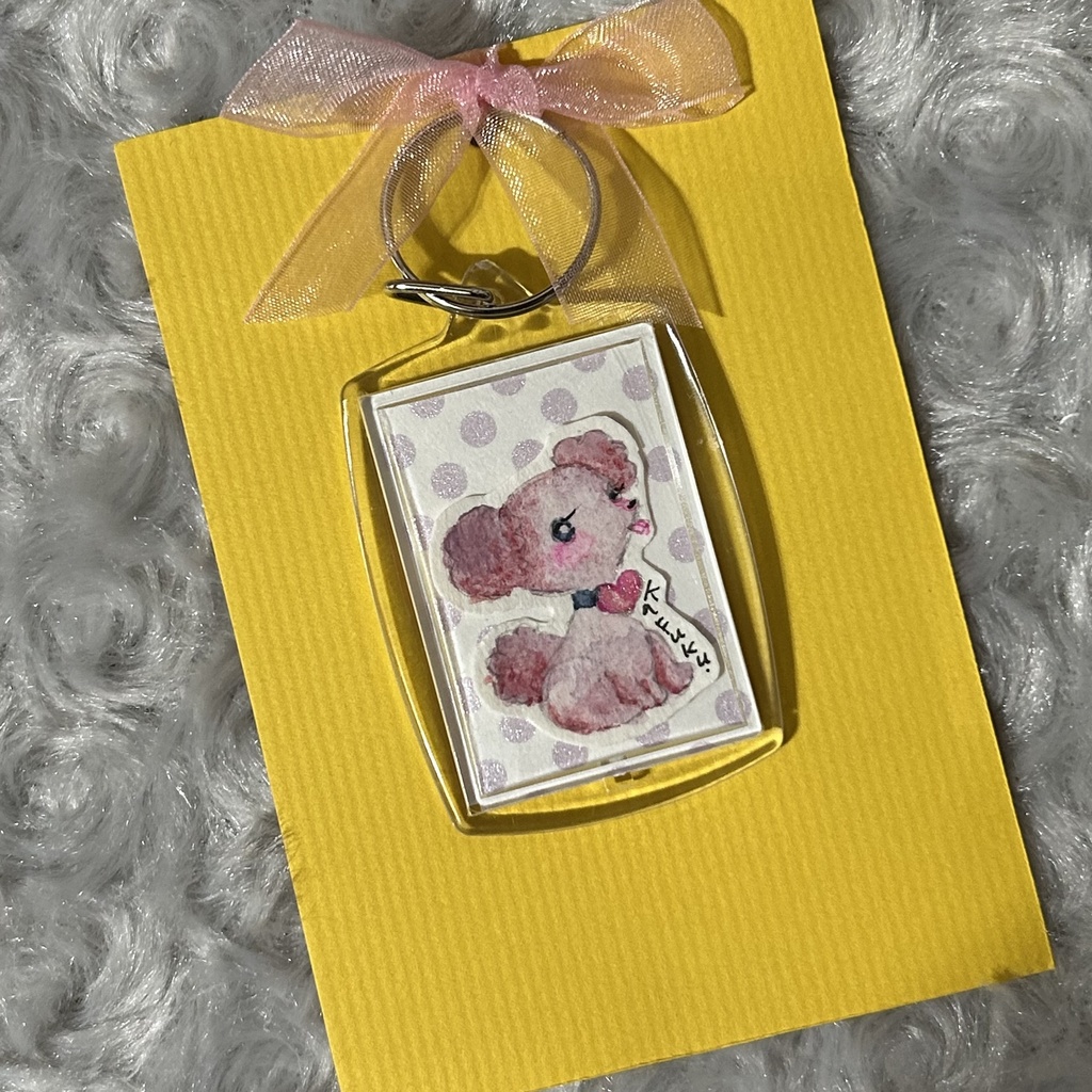 原画キーホルダー 文化人形