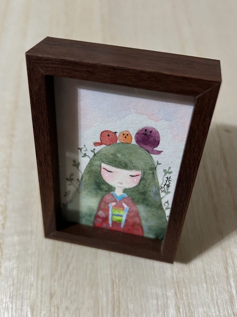 ミニ額原画 4種