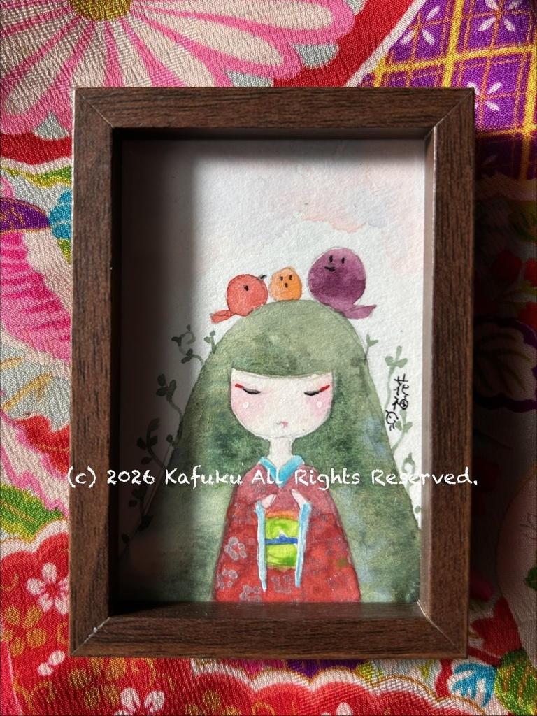 ミニ額原画 4種