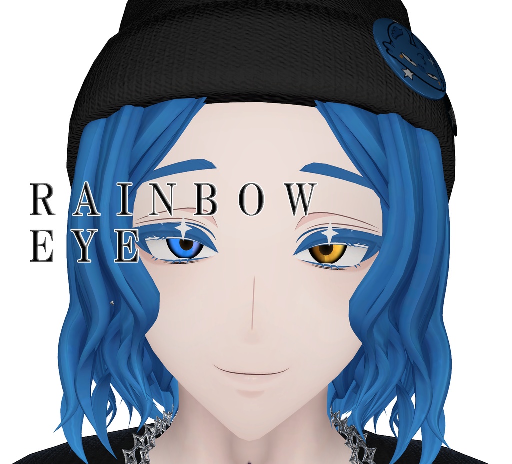 【VRVhat想定】角度によって色が変わるアイテクスチャ【AZUEDO専用】