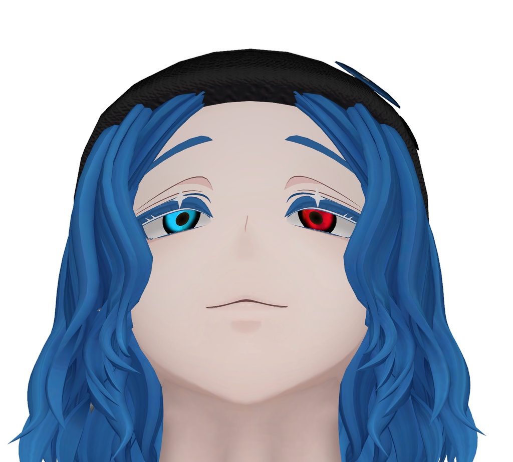 【VRVhat想定】角度によって色が変わるアイテクスチャ【AZUEDO専用】