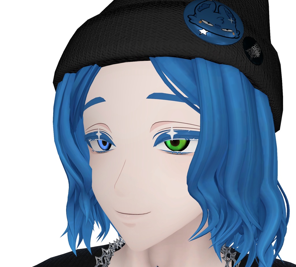 【VRVhat想定】角度によって色が変わるアイテクスチャ【AZUEDO専用】