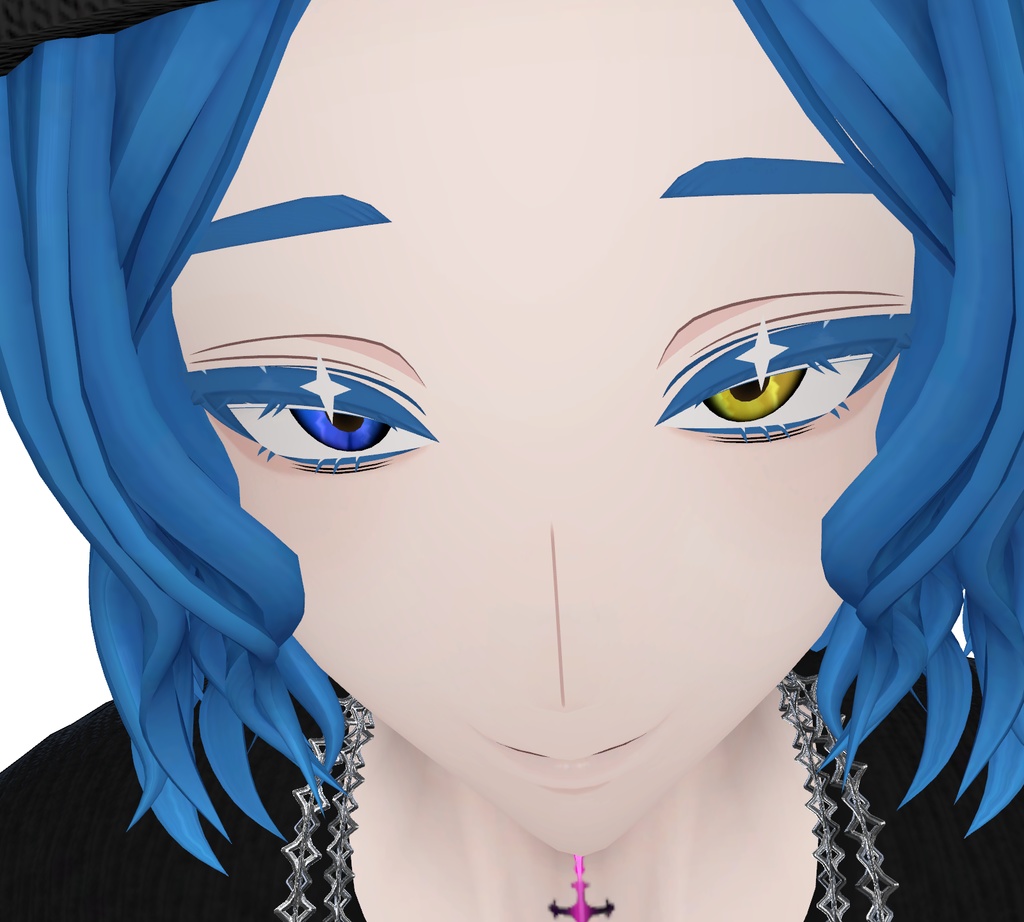 【VRVhat想定】角度によって色が変わるアイテクスチャ【AZUEDO専用】