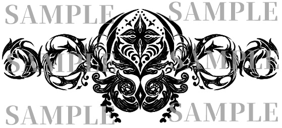 【VRChat想定】Body Tattoo2