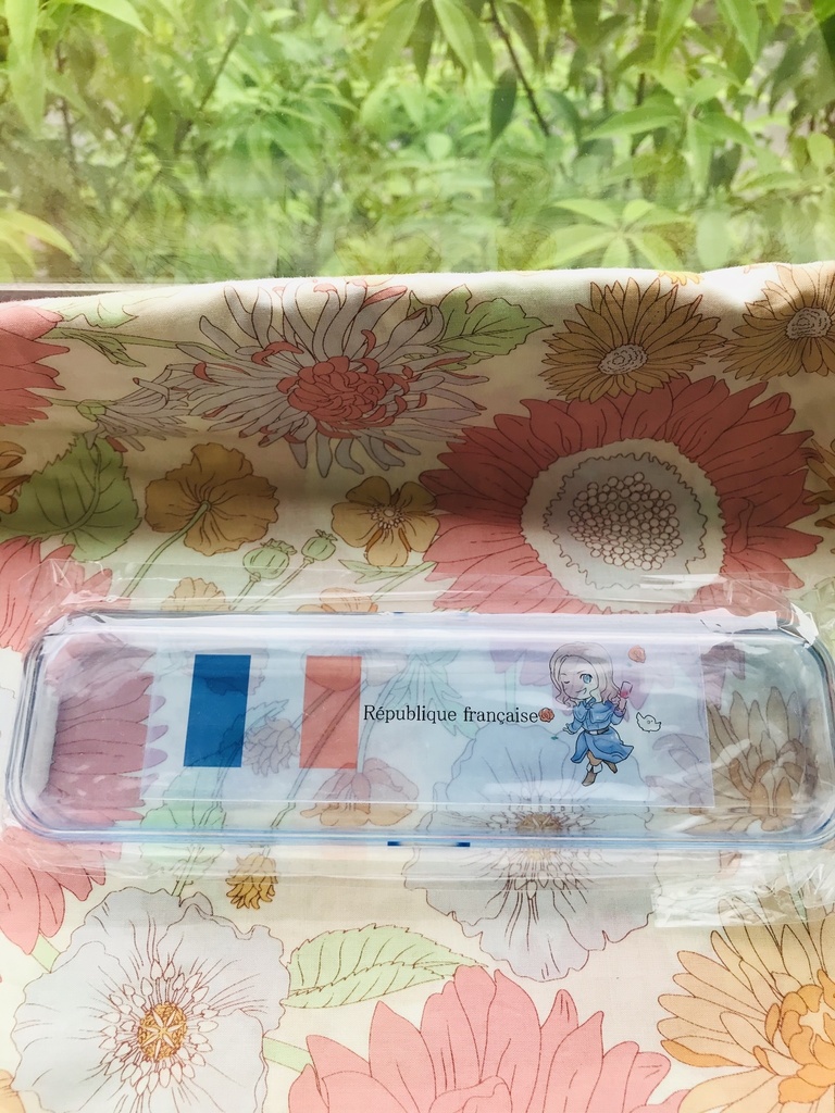 ヘタリア　クリアペンケース(フランス🇫🇷)