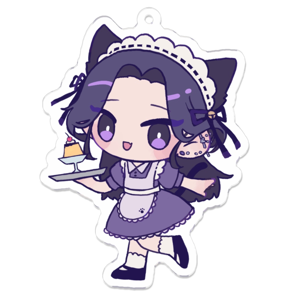 メイド夜猫アクキー