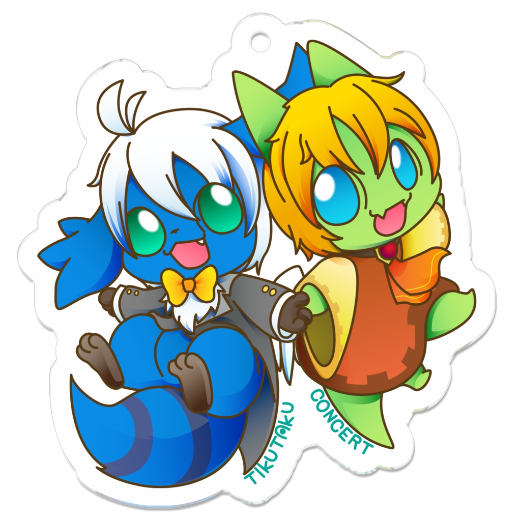 ちくたくコンチェルト　オーブ&みにそ　アクキー