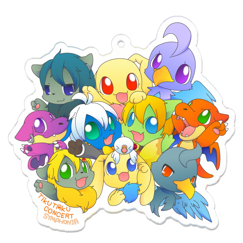 ちくたくアクキー　全員集合！