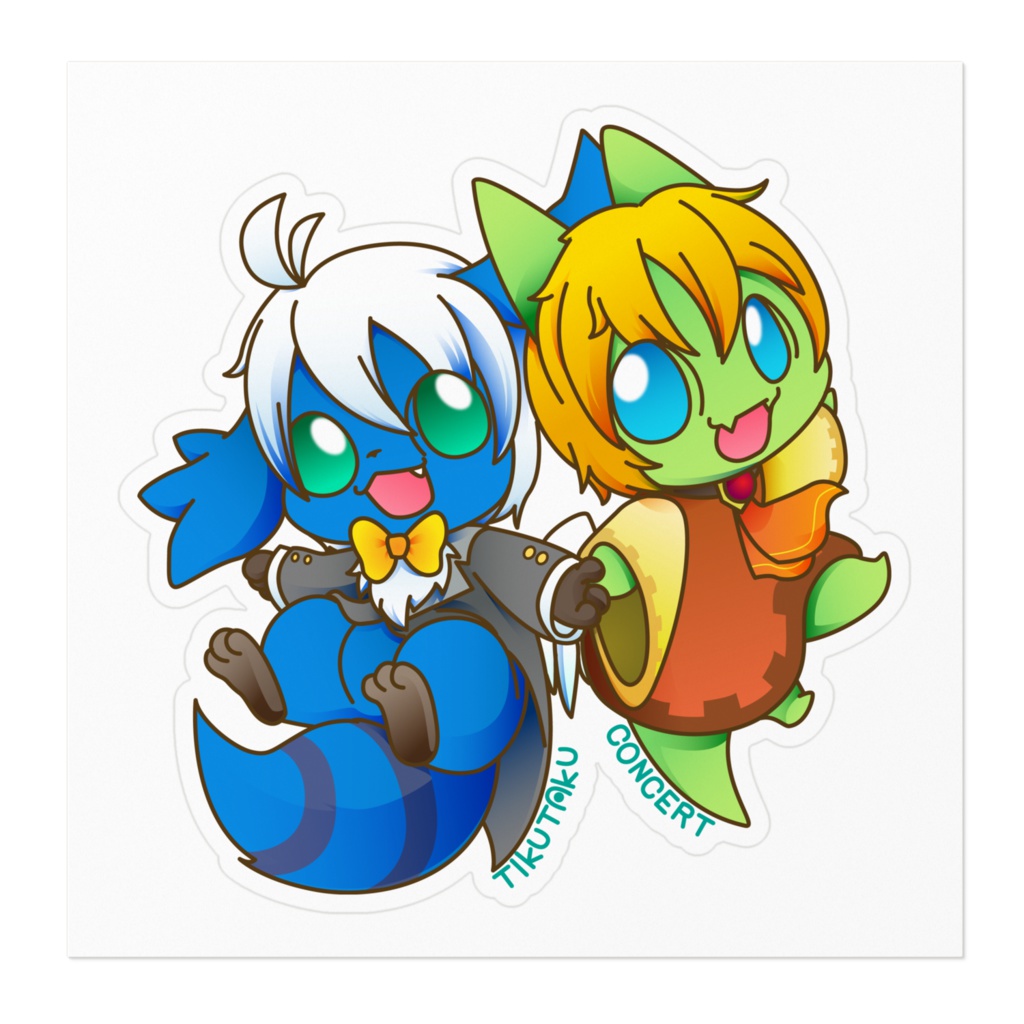 ちくたくコンチェルト オーブみにそステッカー