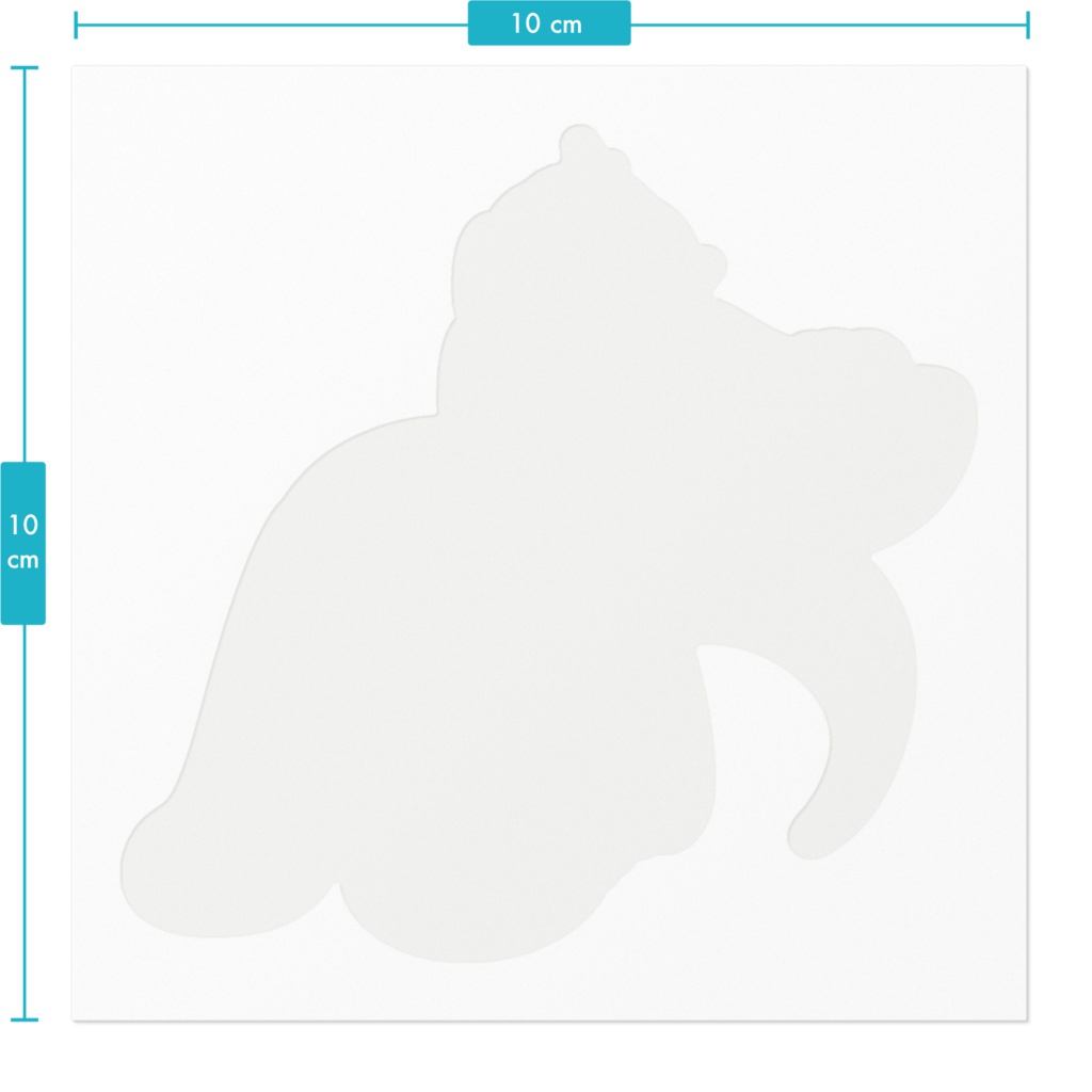 ちくたく ポッピーステッカー