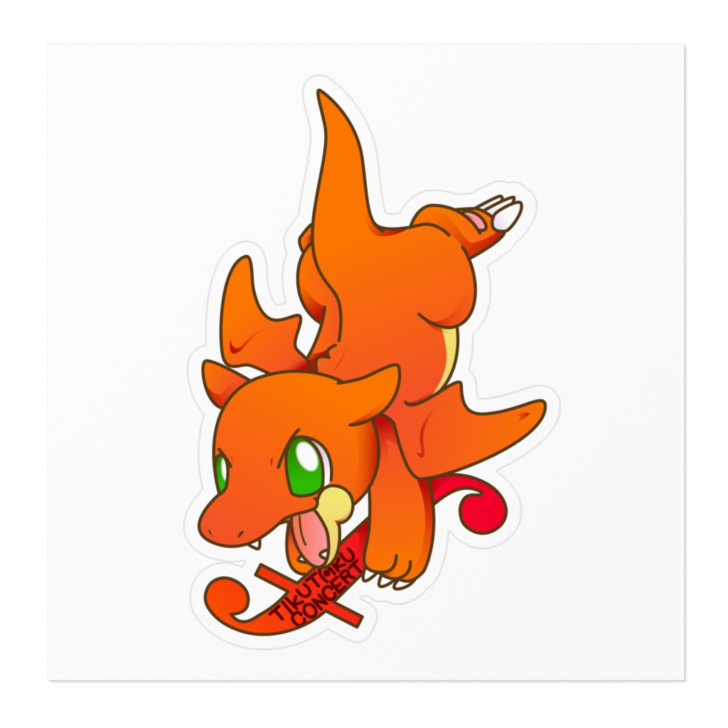 ちくたく ヒートステッカー