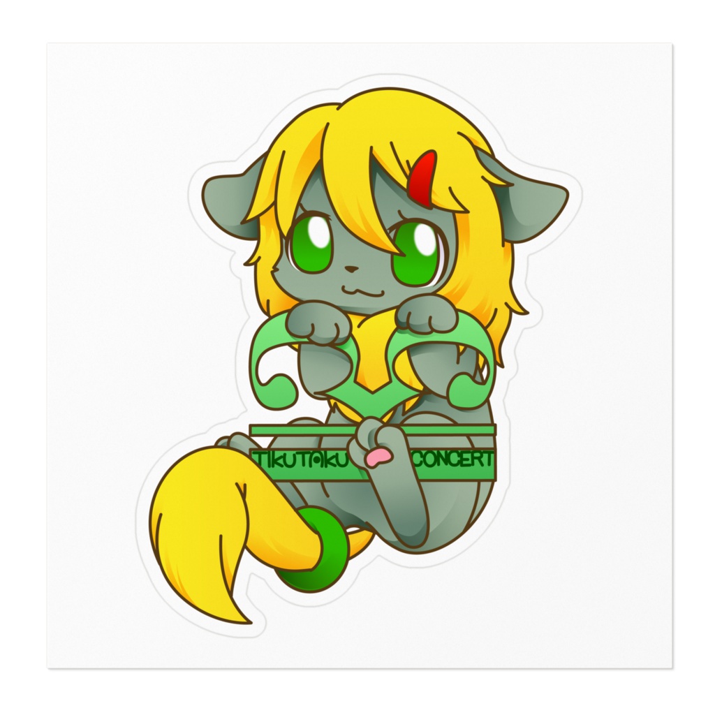 ちくたく アスリステッカー