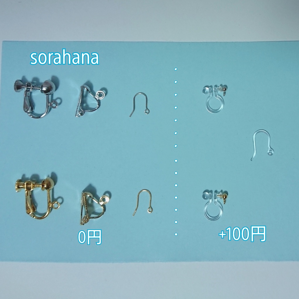 sky fly 空 ピアス/イヤリング