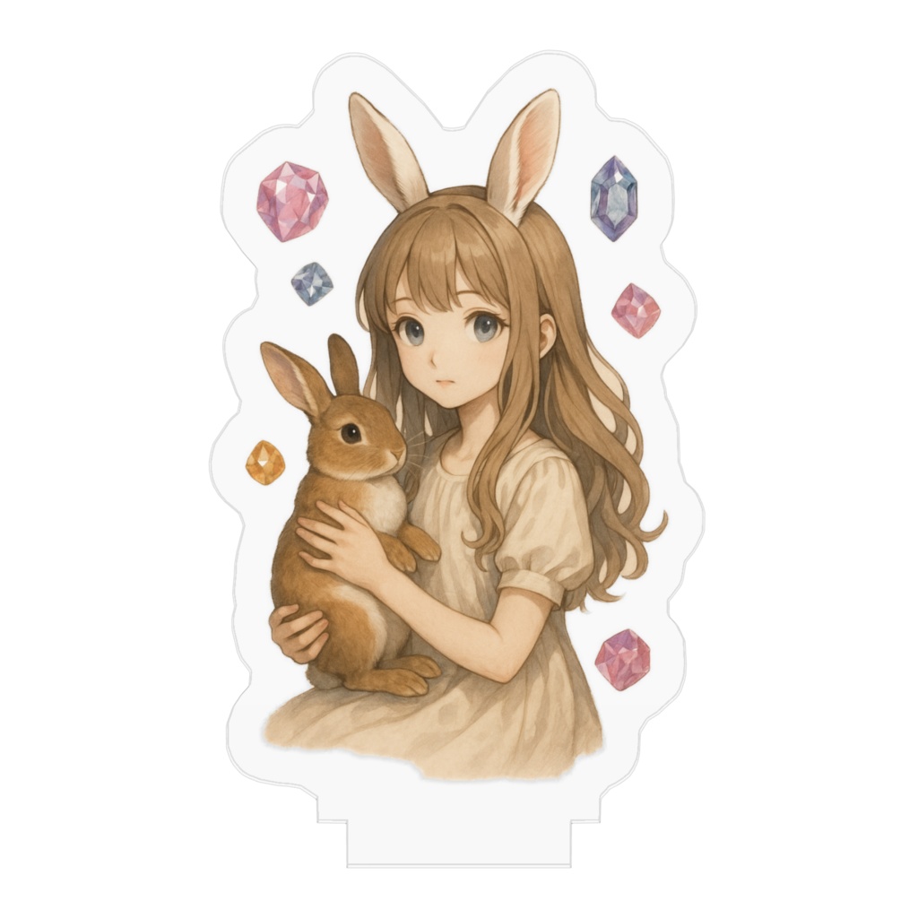 LapinBijouアクリルフィギュア