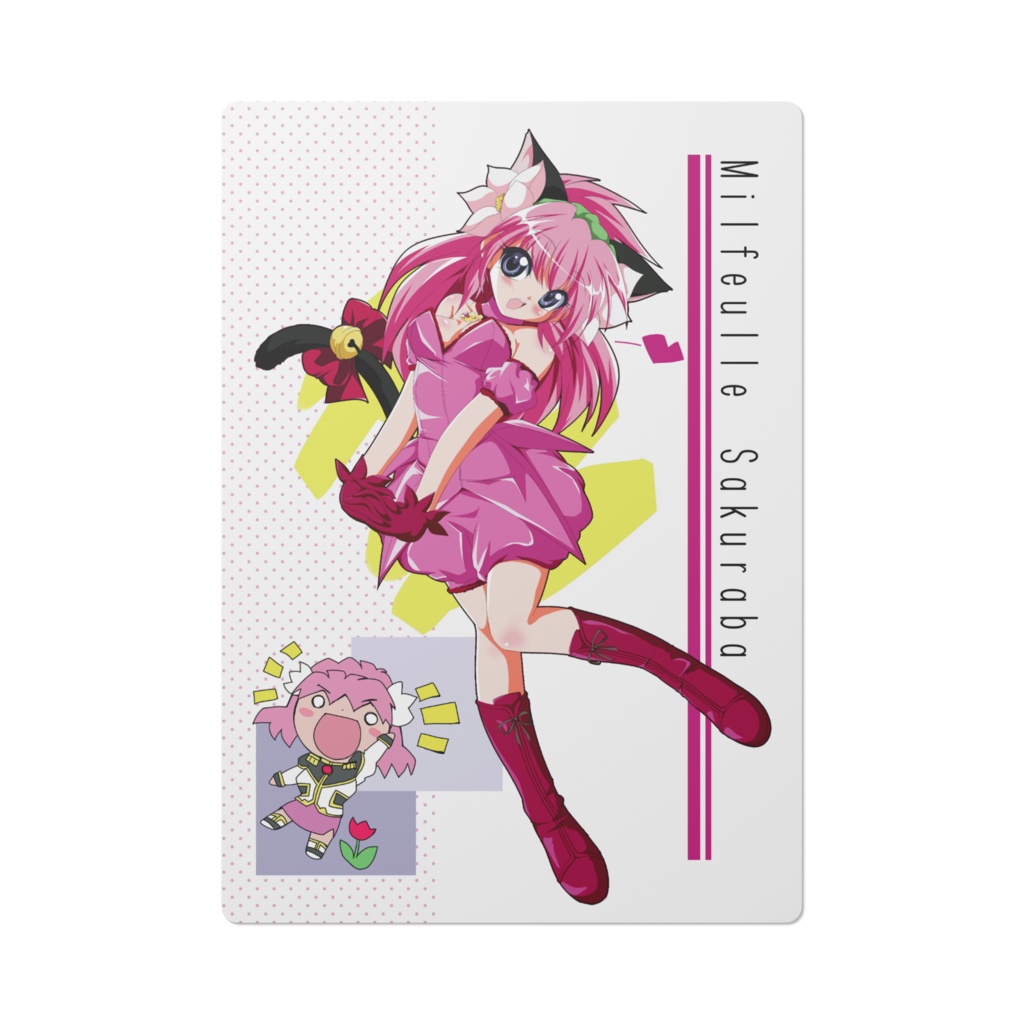 下敷き_GAミルフィーユ(ミュウミュウver)