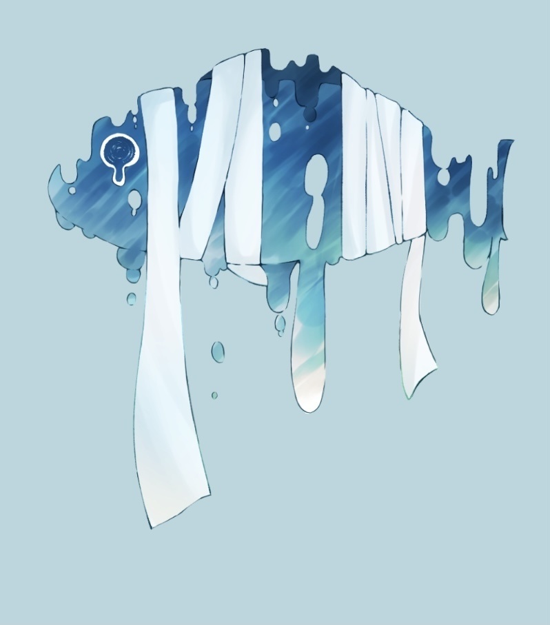 おさかなアクリルキーホルダー