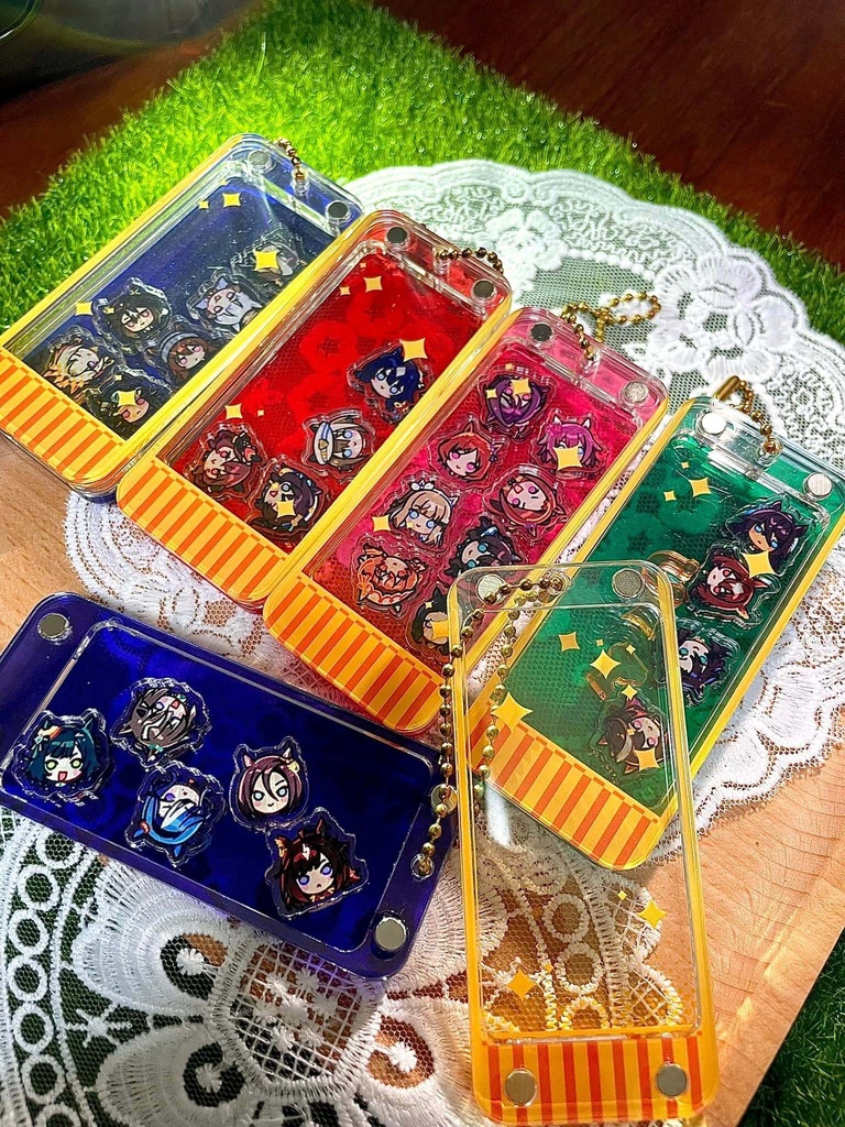 【非公式】組み合わせ自由 優勝レイ風シャカシャカアクキー
