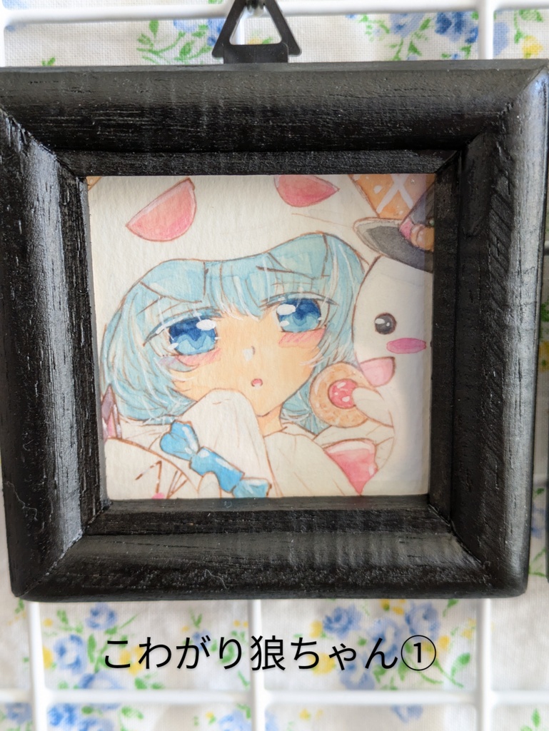 ハロウィン ミニ原画額