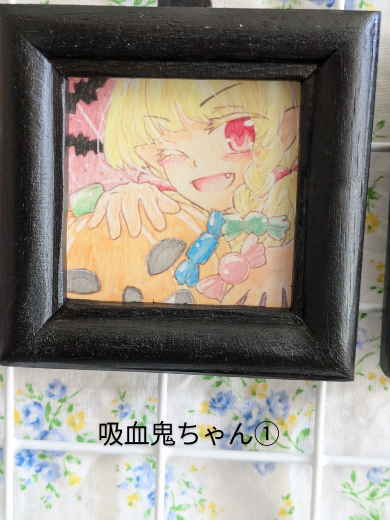 ハロウィン ミニ原画額