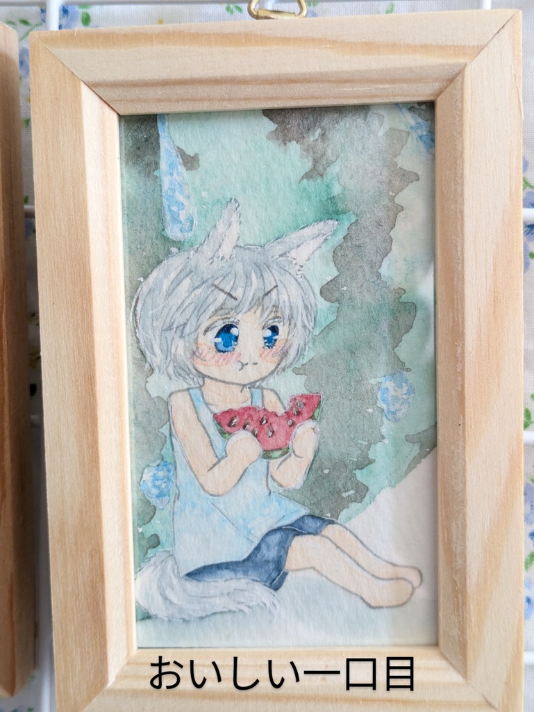 夏 ミニ原画額