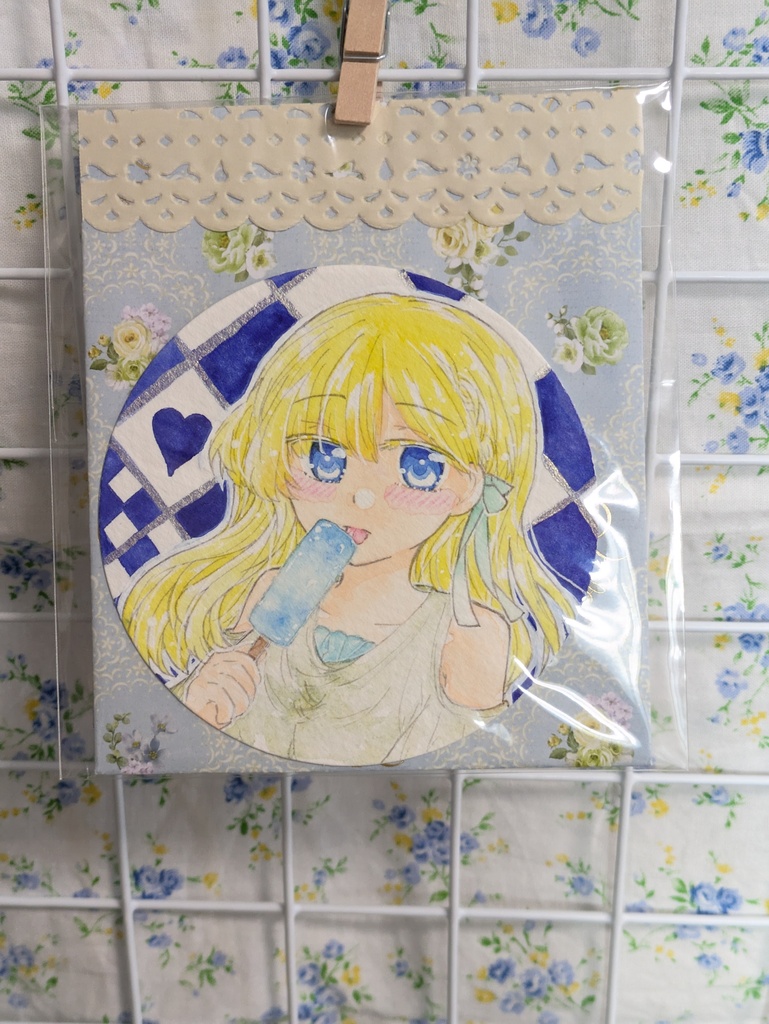 ドローイング　夏