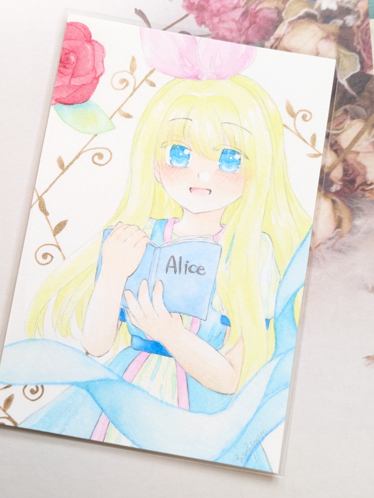 ドローイング 不思議の国のアリス