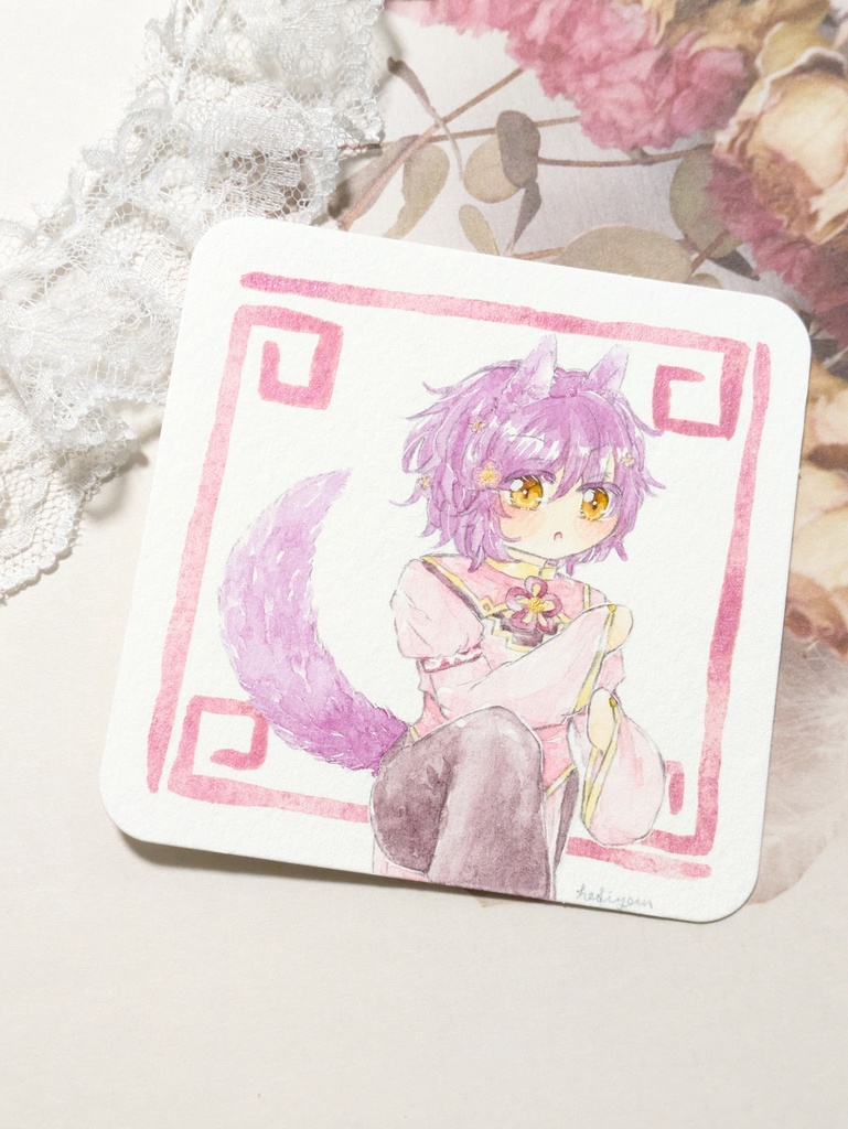 四角いドローイング