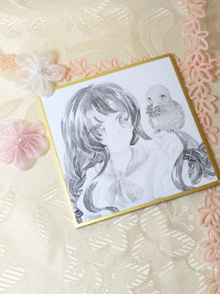 豆色紙 童話(単色塗り)