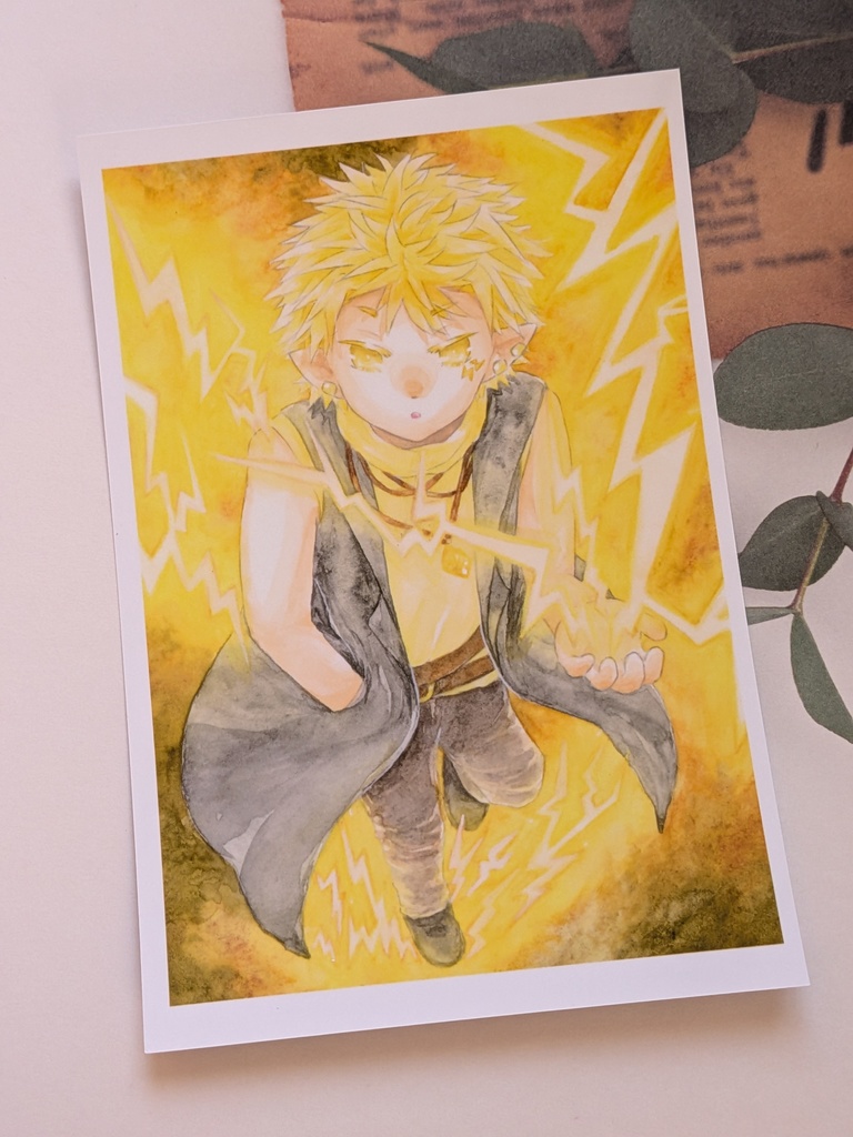 新作ポストカード! 誕生石の魔法使い達