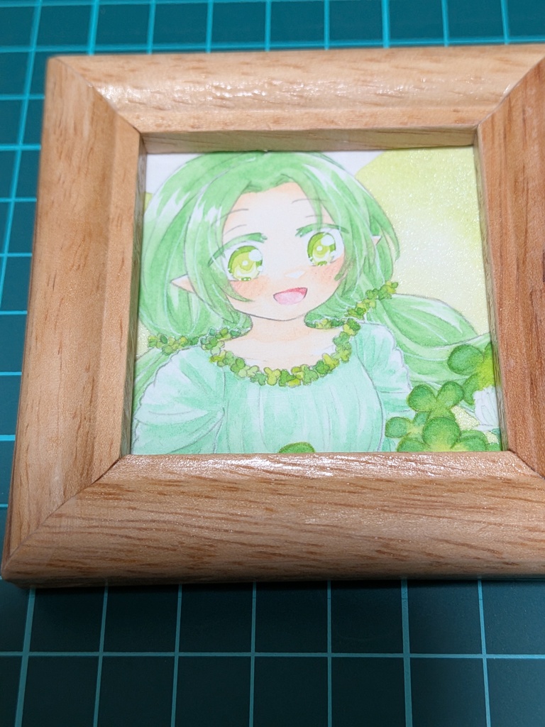 ミニ額 花の妖精たち