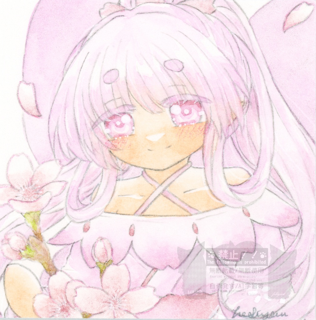 ミニ額 花の妖精たち