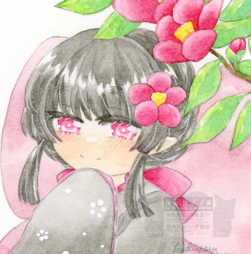 ミニ額 花の妖精たち