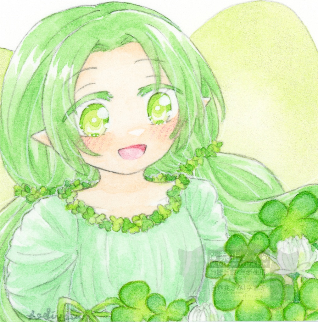 ミニ額 花の妖精たち