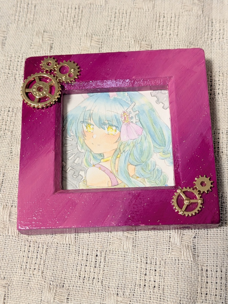 ミニ額作品 ソーニャとアルバ