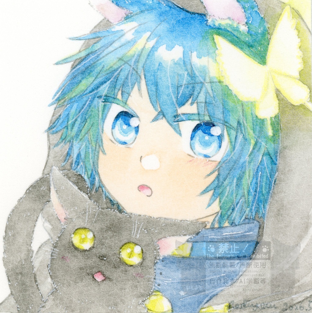 ミニ額作品 ソーニャとアルバ
