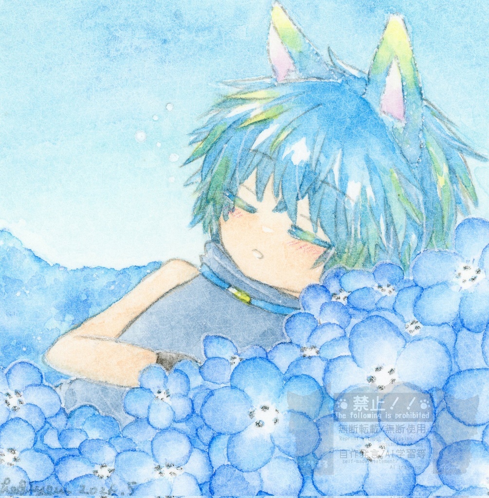 ミニ額作品 ソーニャとアルバ