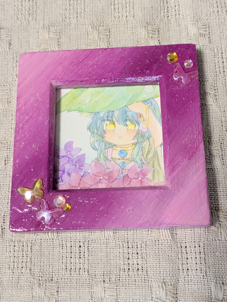 ミニ額作品 ソーニャとアルバ
