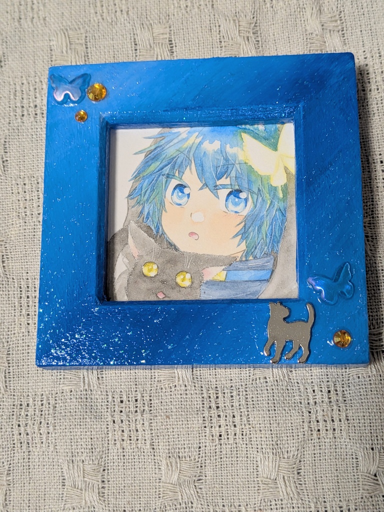 ミニ額作品 ソーニャとアルバ