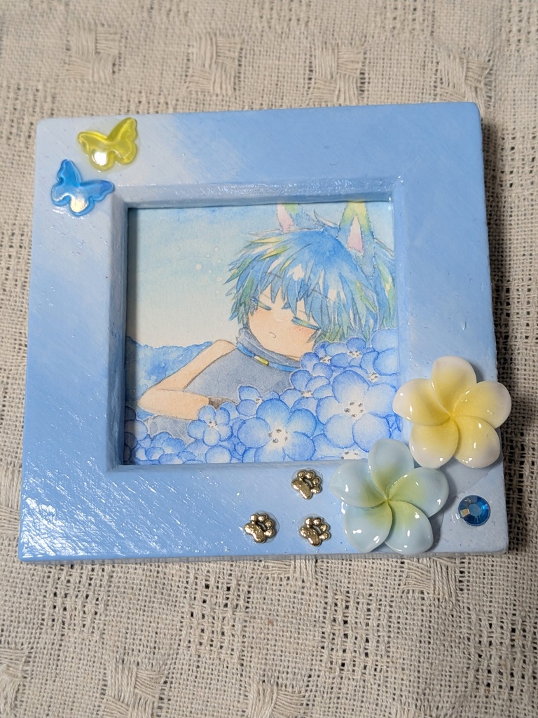 ミニ額作品 ソーニャとアルバ