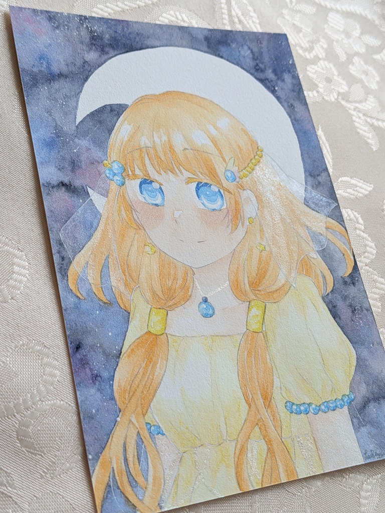 フレームレス作品 🌙夜空の守り人🌙