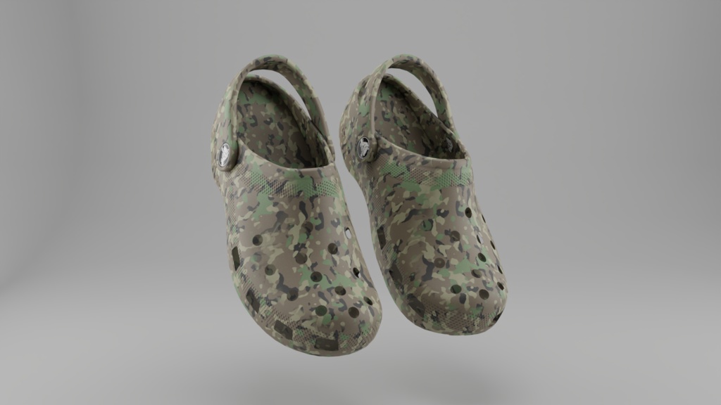 Crocs - 3D Model