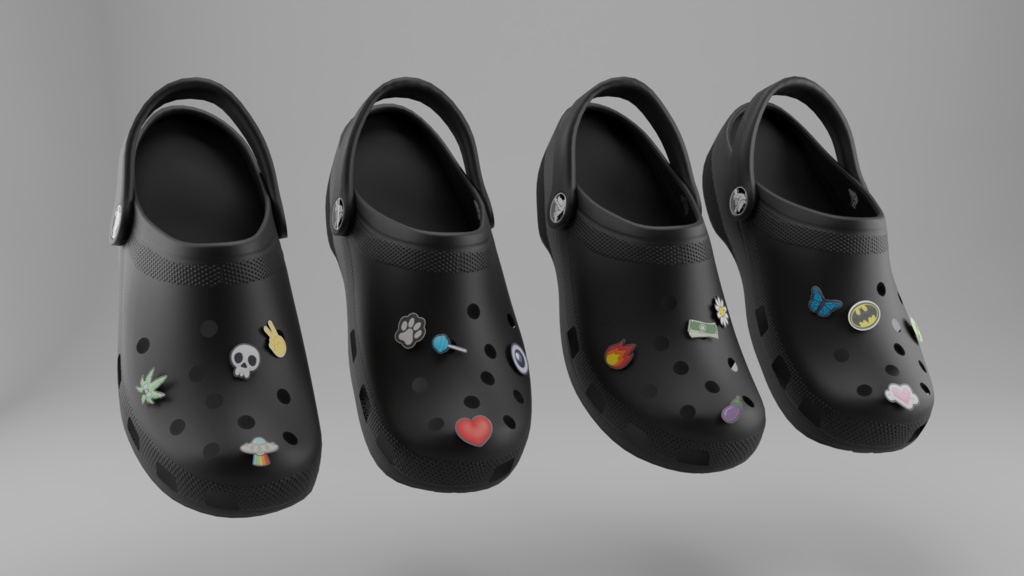 Crocs - 3D Model