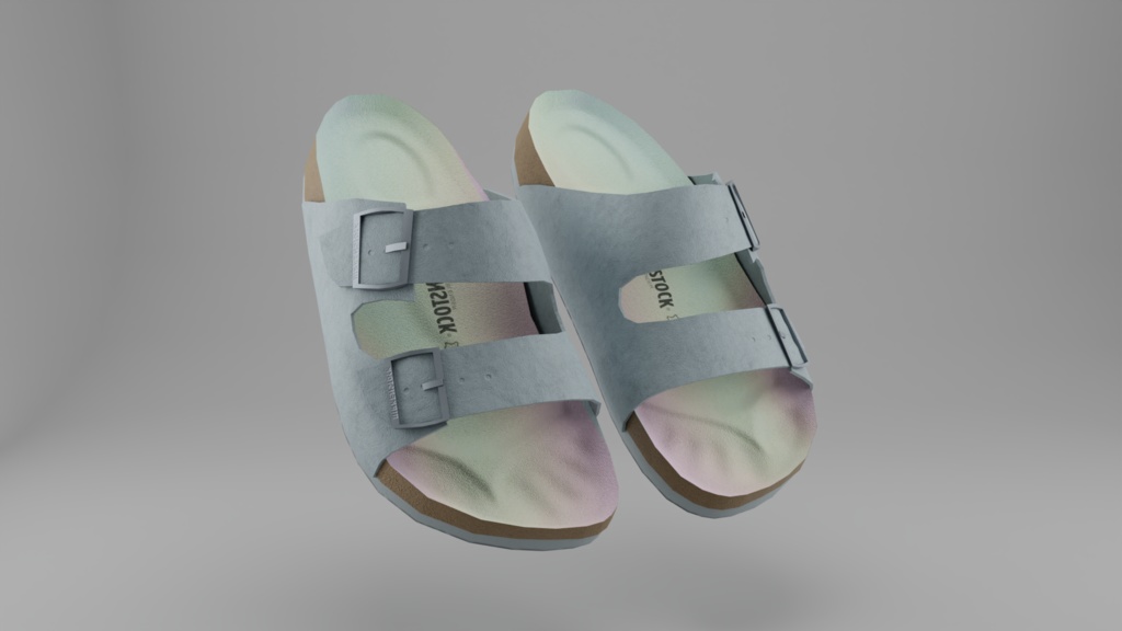 Birkenstock Sandals - 3D Model