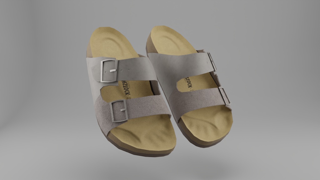 Birkenstock Sandals - 3D Model
