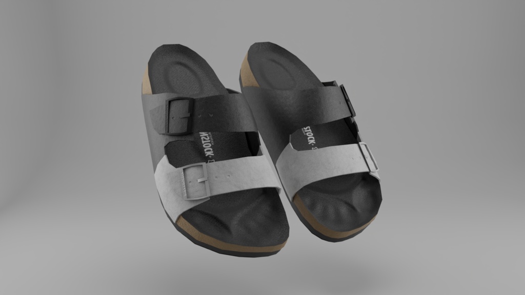 Birkenstock Sandals - 3D Model
