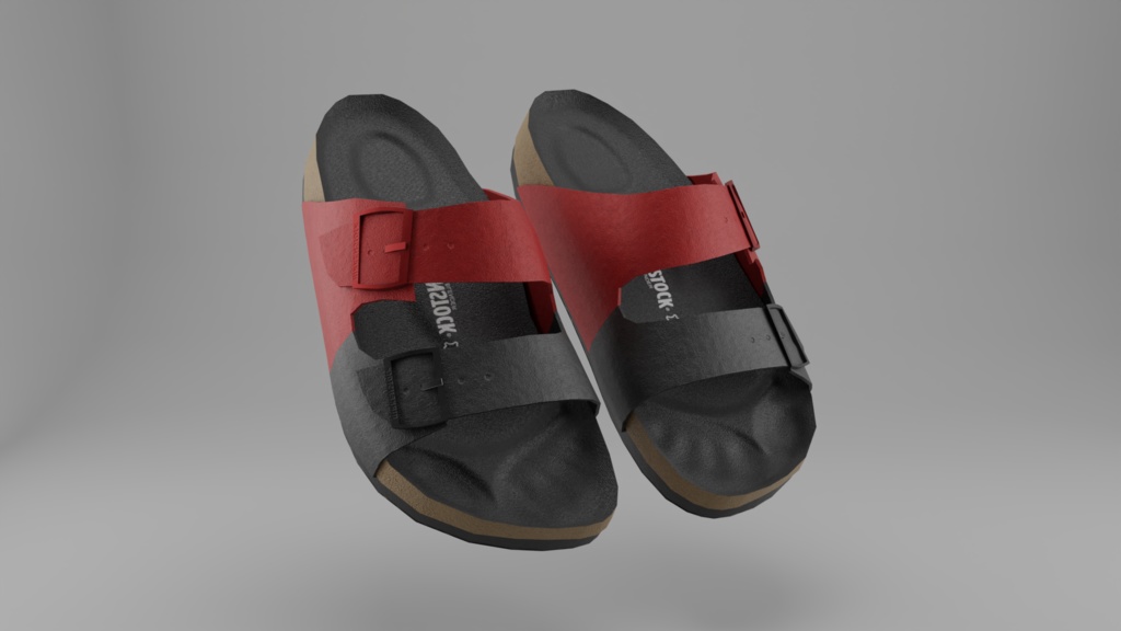 Birkenstock Sandals - 3D Model