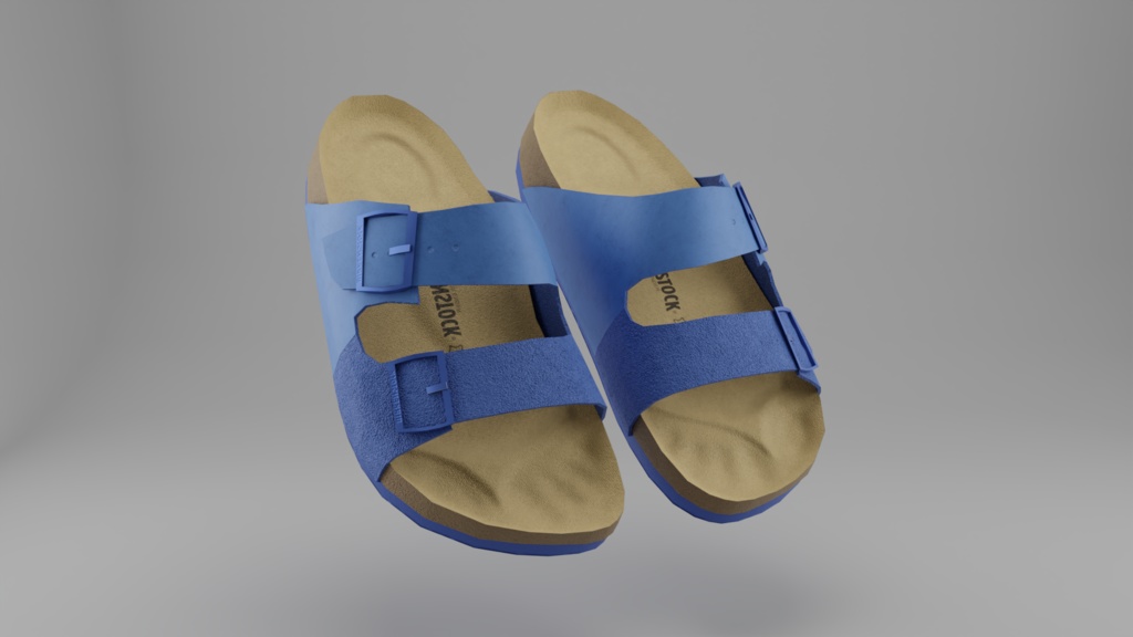 Birkenstock Sandals - 3D Model