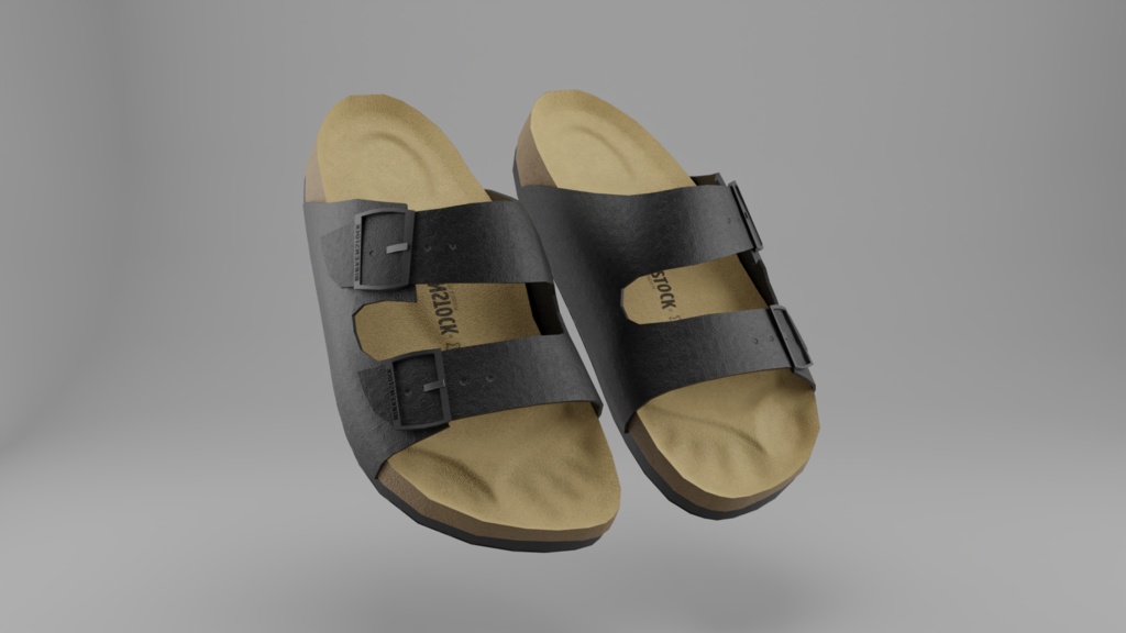 Birkenstock Sandals - 3D Model